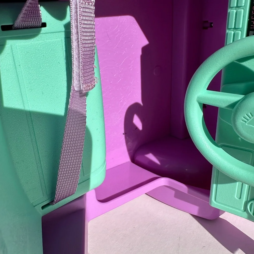 American Girl Purple and Teal Adventure Jeep - Picture 7 of 10